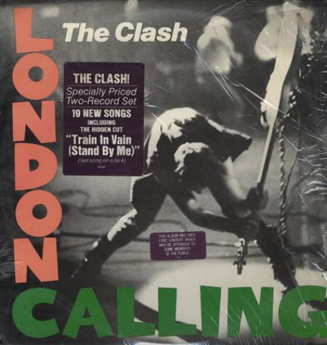 The Clash London Calling - double stickered US 2-LP vinyl record